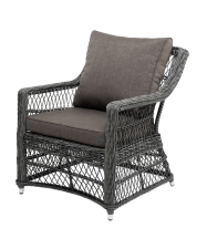 Кресло плетеное для уличных кафе и ресторанов